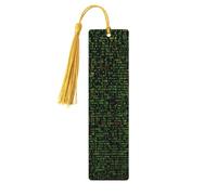 Math Formula Print Wooden Bookmarks Beautiful Notebook Accessories for Men Women Book Lovers