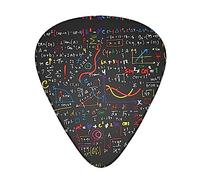Math Formula Stolmx Guitar Pick Set - Full Print Design, 3 Thicknesses Available