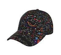 Math Formula Summer Unisex Baseball Cap Hat Stylish and Comfortable - Perfect for Outdoor Wear, Sports, Casual Wear Black, Black, One size