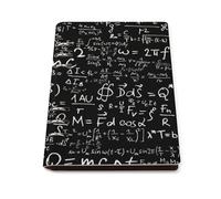 Math Formulas Science A5 Refillable Notebook Ruled Paper Writing Journal Binder 90 Sheets 6-Ring