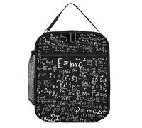 Math Formulas Science Insulated Lunch Bag Reusable Cooler Lunchbox Tote Meal Container for Women Men