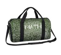 Math Formulas Sports Duffel Bags Math Physics Weekend Overnight Bag Casual Tote Holdall Travel Gym Luggage Duffel Bag for Kids Girls Boys Women Men
