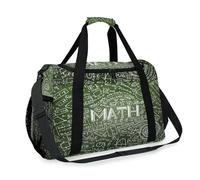 Math Formulas Travel Duffel Bag for Girls Boys Women Men Math Physics Weekend Overnight Bag Shoulder Tote Luggage Handbag for Travel Sports Gym