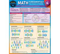 Math Fundamentals 4 - Data Analysis & Probability: A Quickstudy Laminated Reference Guide