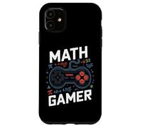 Math Gamer Controller Pi Algebra Geometry Symbols Case for iPhone 11