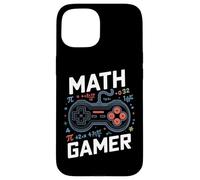 Math Gamer Controller Pi Algebra Geometry Symbols Case for iPhone 15