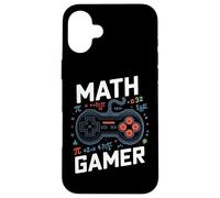 Math Gamer Controller Pi Algebra Geometry Symbols Case for iPhone 16 Plus