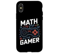 Math Gamer Controller Pi Algebra Geometry Symbols Case for iPhone X/XS