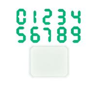 Math Games for Kids 5-7 - Contains 10 Challenging Numbers, Jigsaw Puzzles, Early Childhood Education Puzzles, Logical Thinking Toys Suitable Puzzle Games for Kids 8-12 (Green)