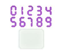 Math Games for Kids 5-7 - Contains 10 Challenging Numbers, Jigsaw Puzzles, Early Childhood Education Puzzles, Logical Thinking Toys Suitable Puzzle Games for Kids 8-12 (Purple)
