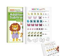 Math Games for Kids | 64 Pages Educational Interactive Fun Workbook,Kindergarten Learning Toys | for Classroom Playroom Activity Center Preschool Travel Home Play Birthday Party
