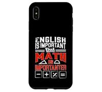 Math G unny Mathematics Lover Algebra Numbers School Case for iPhone XS Max