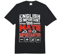Math G unny Mathematics Lover Algebra Numbers School Comfort Colors Adult Heavyweight T-Shirt