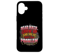 Math Geek Life Nerdy Mathmatics Lover Algebra Humor Pi Lover Case for iPhone 16 Plus