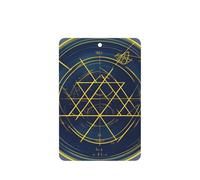 Math Geometry Calculus Printing 10 Pcs Car Air Freshener Hanging Sheets Scented Hanging Sheets With Rope For Home