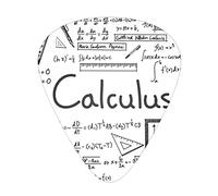 Math Geometry Geek Calculus Advanced guitar pick 12 pieces Three thicknesses for bass, electric guitar, acoustic guitar bag