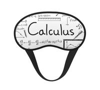 Math Geometry Geek Calculus, Full Eye Covers Light Blocking Eye Masks Blackout Sleep Eye Muffs