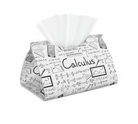 Math Geometry G alculus High-grade Faux Leather Tissue Box Cover
