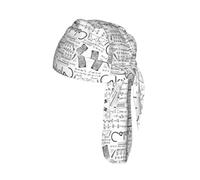 Math Geometry G alculus Print Cycling Headwrap Under Helmet Skull Cap Sweat Wicking Quick Dry for Patriotic Event Gift