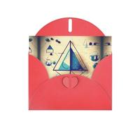 Math Geometry Geek Calculus print Greeting Cards - Thank-You Cards Party Invitation Cards for Festive Celebrations