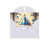 Math Geometry Geek Calculus print Greeting Cards - Thank-You Cards Party Invitation Cards for Festive Celebrations