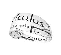 Math Geometry G alculus Print Women Men Elastic Headband Yoga Running Cycling Pilates Hiking Outdoor Activities