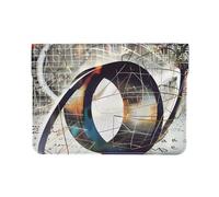 Math Geometry Geek Calculus Printed Laptop Sleeve 13-Inch Leather Laptop Case Computer Bag Cover for Travel, Work, Business