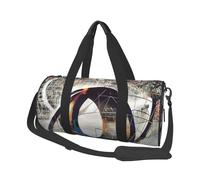 Math Geometry Geek Calculus Printed Sports Gym Bag for Men Women Foldable Duffel Bag Carry On Weekender Bag for Travel Sports