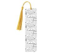 Math Geometry Geek Calculus Wooden Bookmark Perfect Decoration for Bookmarks Lovers Students Reading Book Club
