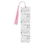 Math Geometry Geek Calculus Wooden Bookmark Perfect Decoration for Bookmarks Lovers Students Reading Book Club