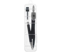 Math Geometry Tool - 5.31 Inch Durable Metal Drawing Compass | Math Kit | Professional Drawing Divider for Students Precision Circle Maker with Refills for School, Office and Art