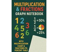 Math Graph Notebook for Middle School: Quad Ruled Notebook for Math, Algebra, Geometry and Graphing