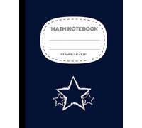 Math Graph Paper Notebook for School: 1/4 Inch Squares, Quad Ruled Grid Paper for Students: Large 7.5 x 9.25 in Mathematics Composition Journal for ... Statistics & Engineering - 112 Pages