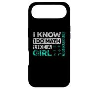 Math Graphic : I Know I Do Math Like A Girl Try To Keep Up Case for iPhone Air