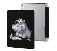 Math Hippo Case Compatible for IPAD Pro (10.5in) /IPAD Air3(10.5in) Tablet Cases Protective Stand Cover