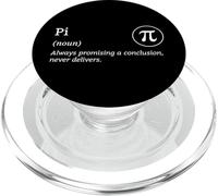 Math Humor Definition Pi Day Geometry Geek Mathematics PopSockets PopGrip for MagSafe