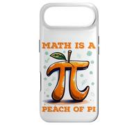 Math is a Peach of Pi Funny Pi Day Joke tee shirts for women Case for iPhone Air
