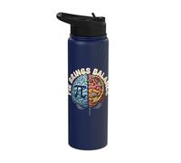 Math is A Piece of Pie Pie Day Stainless Steel Insulated Water Bottle