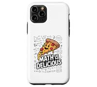 Math Is Delicious Funny Pizza Math Teacher Case for iPhone 11 Pro