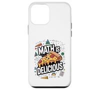 Math Is Delicious Funny Pizza Math Teacher Case for iPhone 12 mini
