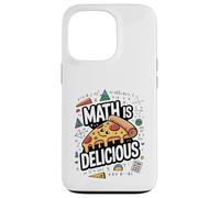 Math Is Delicious Funny Pizza Math Teacher Case for iPhone 13 Pro
