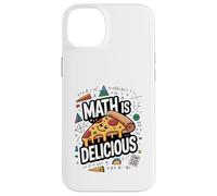 Math Is Delicious Funny Pizza Math Teacher Case for iPhone 14 Plus