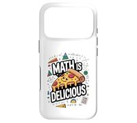 Math Is Delicious Funny Pizza Math Teacher Case for iPhone 17 Pro