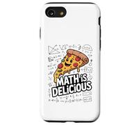 Math Is Delicious Funny Pizza Math Teacher Case for iPhone SE (2020) / 7/8