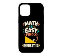 Math Is Easy Funny Algebra Geometry Teacher Case for iPhone 12/12 Pro