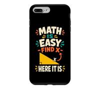 Math Is Easy Funny Algebra Geometry Teacher Case for iPhone 7 Plus/8 Plus