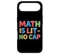 Math Is Lit No Cap - Algebra Fun Teacher & Student Math Case for iPhone Air