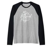 Math is Magical and Not Magic Geometry Secrets Raglan Baseball Tee