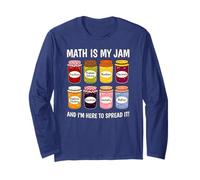 Math is My Jam - Algebra College Teacher Appreciation Long Sleeve T-Shirt