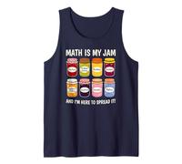 Math is My Jam - Algebra College Teacher Appreciation Tank Top